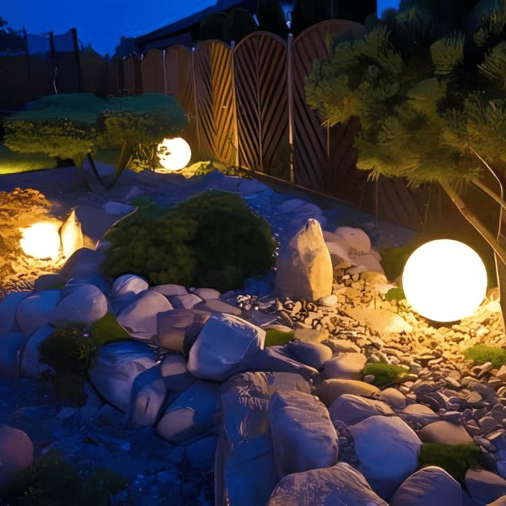 Vianney LED Garden Light 16 Color Options Remote Waterproof - LIOR1430CLE - 2 - 15cm