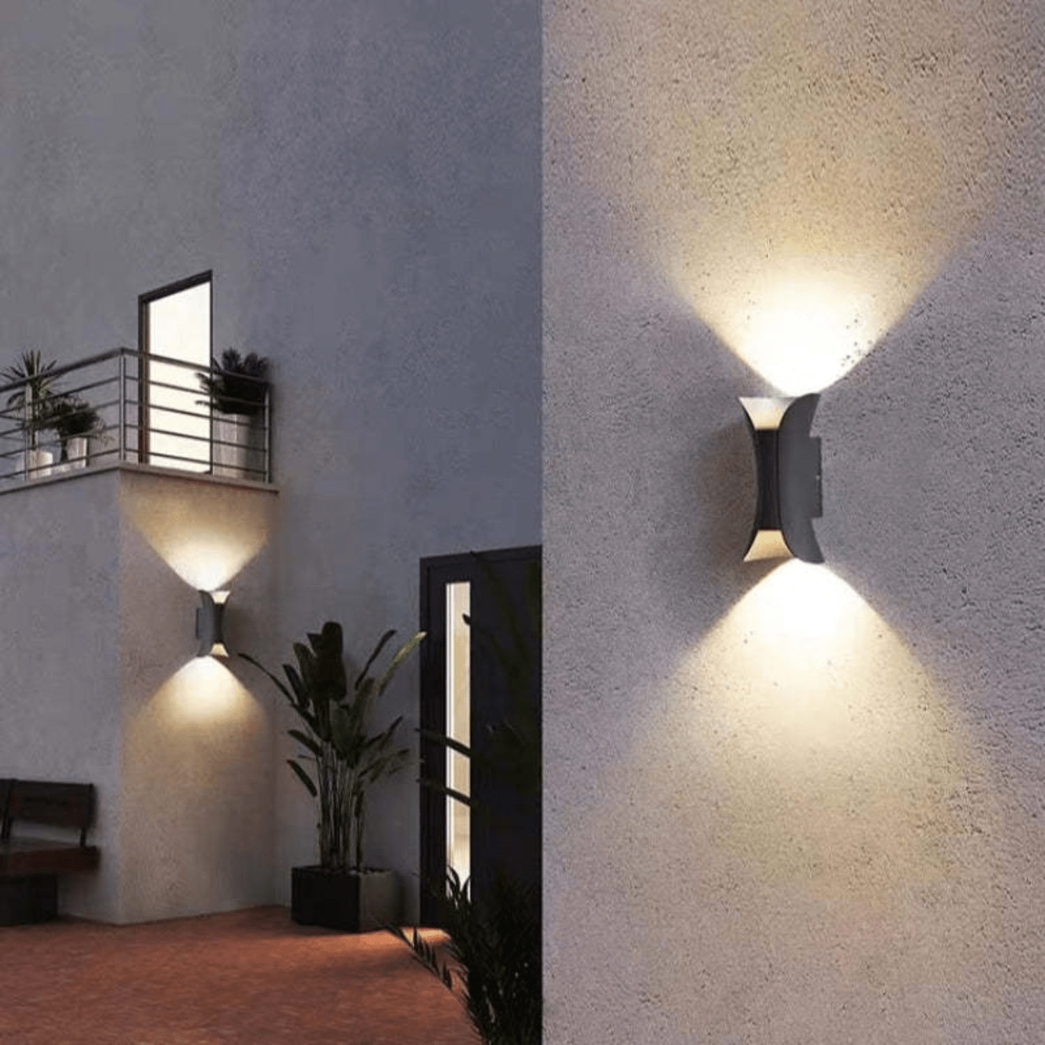Fionna Waterproof LED Wall Lamp IP65 Aluminum Outdoor - LIOR0335CLE - 2 - Absolute Black