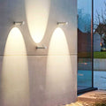 Alessia Waterproof LED Wall Lamp Cylindrical Design - SHKQ - LZ234WTWW - White
