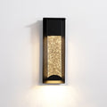 Jamara Outdoor Wall Lamp Black Body Waterproof Crystal - WV1261BKSteadyWW - STEADY
