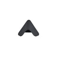 Elisa LED Outdoor Wall Lamp Matte Finish Triangular Design - Black