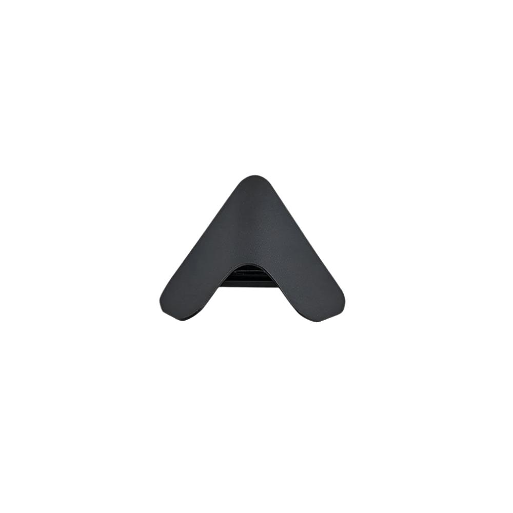 Elisa LED Outdoor Wall Lamp Matte Finish Triangular Design - Black