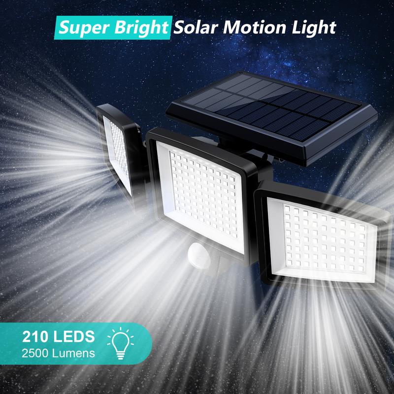 LumiGuard™ – Solar LED Security Floodlight with Motion Sensor - 136:40808150256LED;249:2000063051PCS - 1 piece