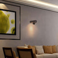 Alessia Waterproof LED Wall Lamp Cylindrical Design - SHKQ - LZ234BKWT - Black
