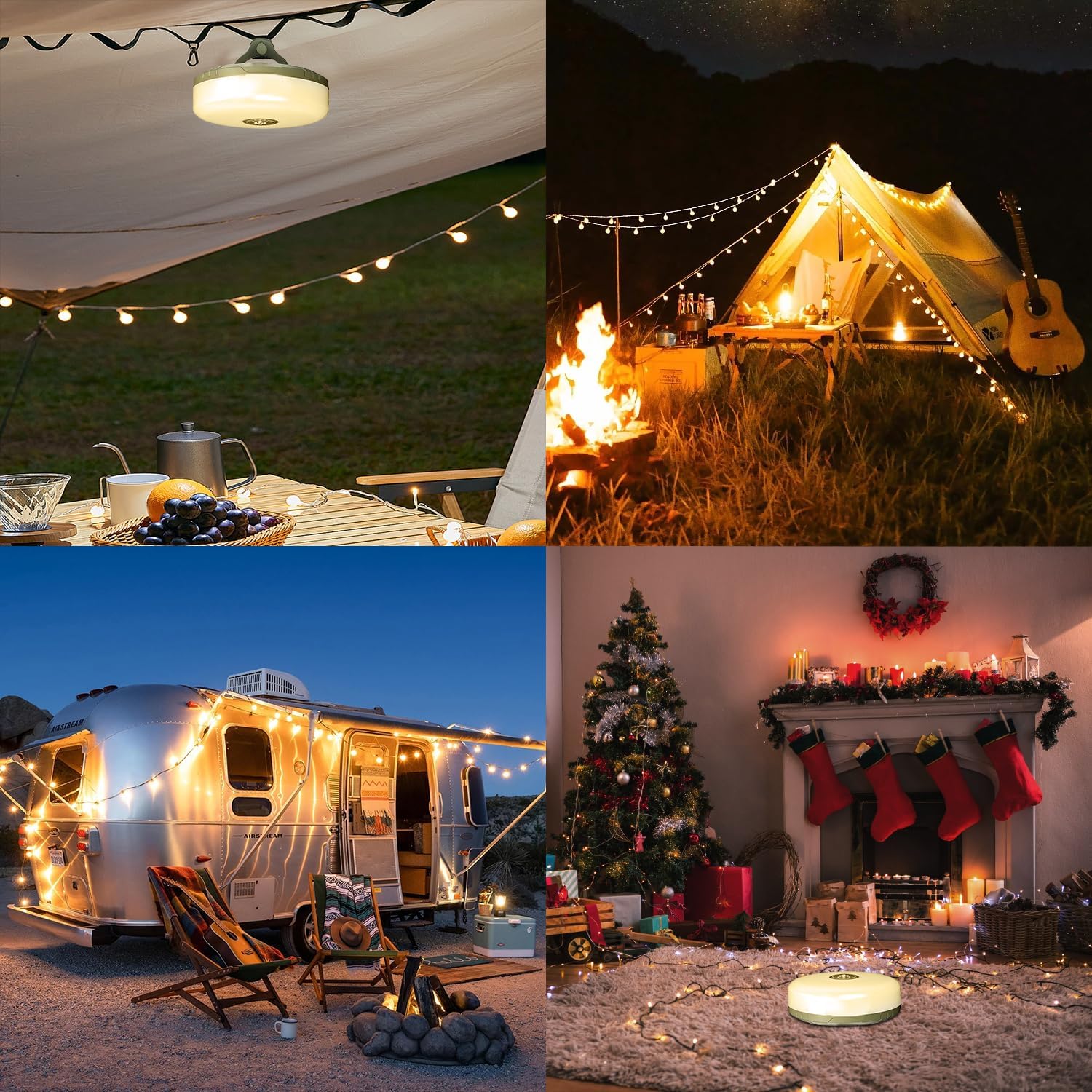 GlowMate™ 4 - in - 1 Camping Lamp - Duvelix