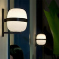 Luzia Wall Light Globe Diffuser Metallic Frame Outdoor - AJ/SC.WALWB01 - 