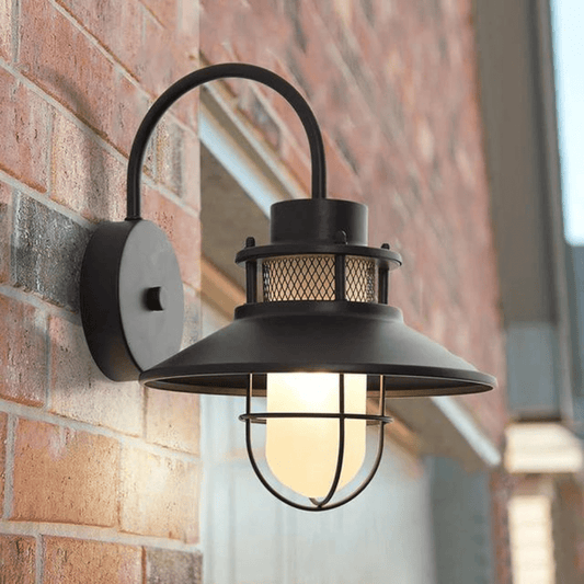 Gianna Outdoor Wall Light Vintage Aesthetics Led Compatible - LIOR1883CLE - Black