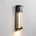 Jamara Outdoor Wall Lamp Black Body Waterproof Crystal - WV1261BKSensorWW - SENSOR