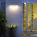 Vera LED Wall Lamp Waterproof Curved Structure Indoor - White