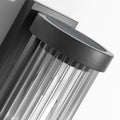 Amalia Solar LED Outdoor Wall Lamp Premium Metal Glass - 38cm