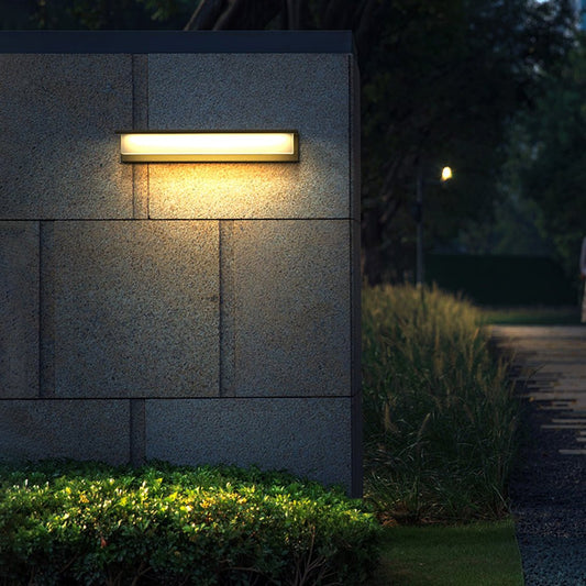 Giulia Solar Outdoor Wall Lamp Energy Efficient EcoFriendly - 17cm