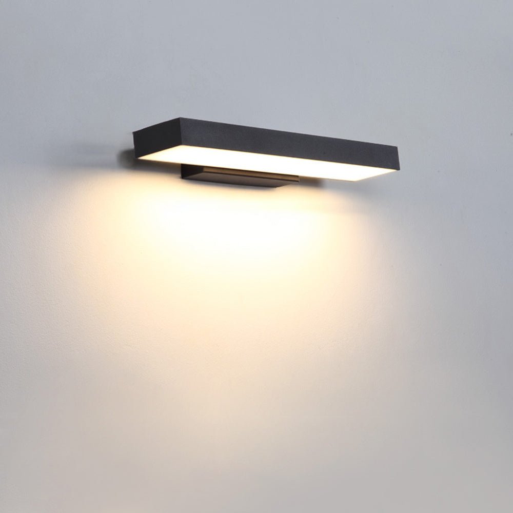 Aurora Motion Sensor Outdoor Light Black Automatic Lighting - 40cm