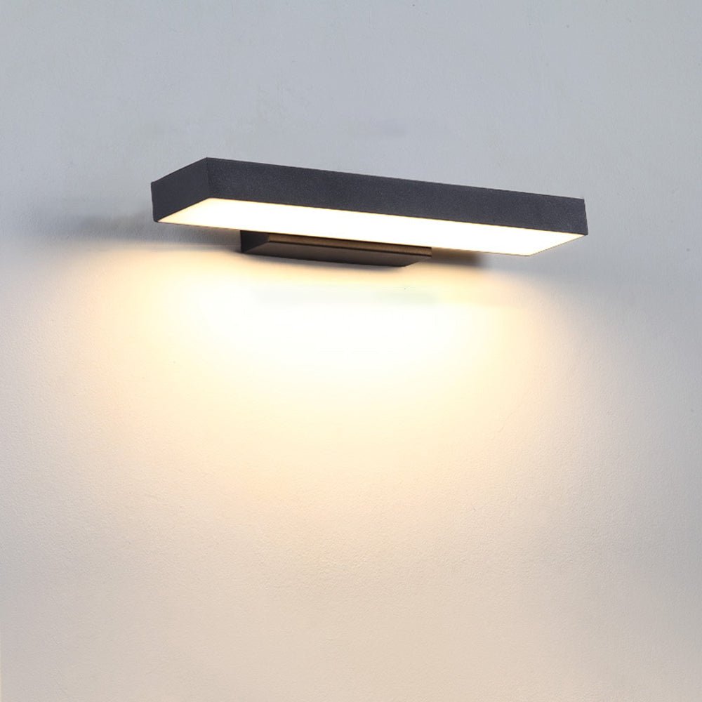 Aurora Motion Sensor Outdoor Light Black Automatic Lighting - 40cm