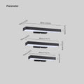 Aurora Motion Sensor Outdoor Light Black Automatic Lighting - 40cm