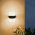 Éclat Outdoor Wall Light Natural Design Durable Construction - Round