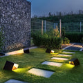 Livia LED Cube Garden Light Energy Efficient Weatherproof - 20cm
