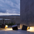 Livia LED Cube Garden Light Energy Efficient Weatherproof - 20cm
