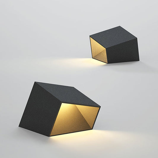 Livia LED Cube Garden Light Energy Efficient Weatherproof - 20cm