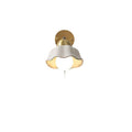 Ombre Wall Light Flower Shaped White Metal Frame Vintage - USHY - DJ1140W1GD01U - 