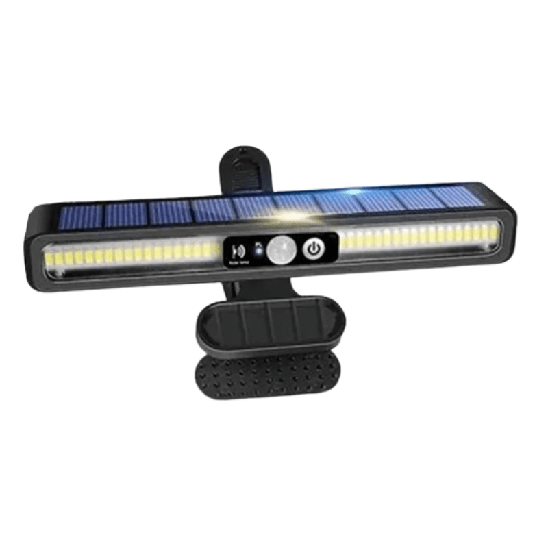 Clip - On Solar Motion Fence Lights – 36 LED - Duvelix