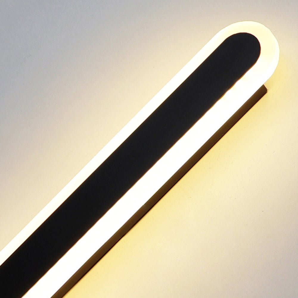 Lina Outdoor Wall Lamp Minimalist Metal Customizable - 40cm