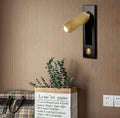 Flush Mount Sconce Adjustable Light Clean Minimalist Look - ML - 517 - 43 - Dia 5cm x H 17.8cm cylinder (Button switch)