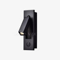 Flush Mount Sconce Adjustable Light Clean Minimalist Look - ML - 517 - 43 - Dia 5cm x H 17.8cm cylinder (Button switch)