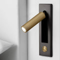 Flush Mount Sconce Adjustable Light Clean Minimalist Look - ML - 517 - 39 - Dia 5cm x H 17.8cm cylinder (Button switch)