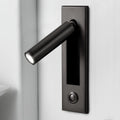 Flush Mount Sconce Adjustable Light Clean Minimalist Look - ML - 517 - 37 - Dia 5cm x H 17.8cm cylinder (Button switch)