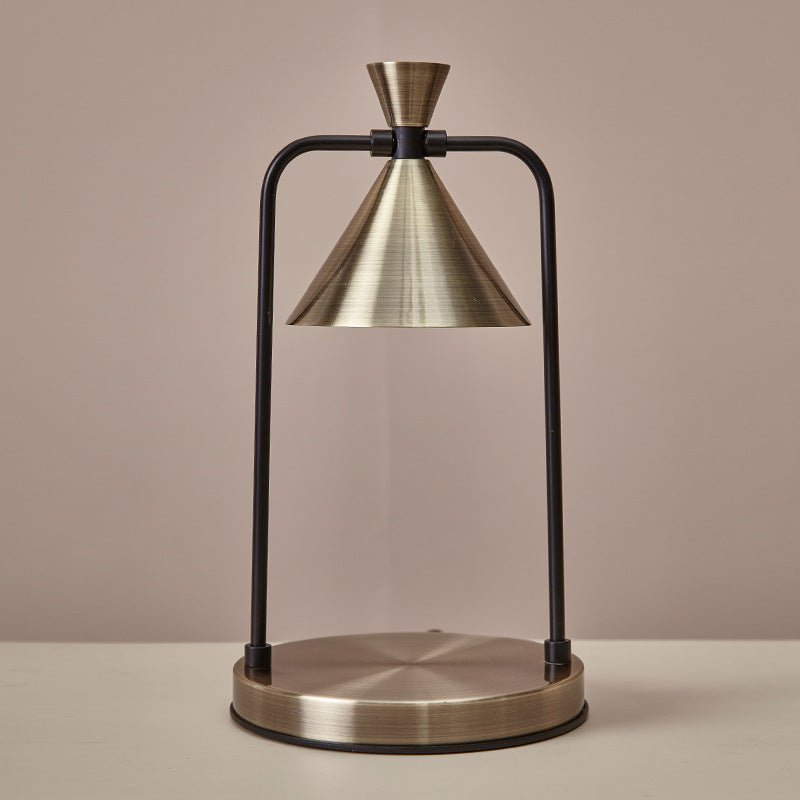 Leura Candle Warmer Lamp Stepless Dimming No Soot No Flame - Gold