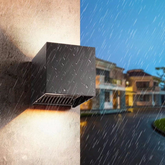 Valeyza Outdoor Wall Lamp IP65 Waterproof Durable Aluminum - 6W White