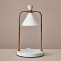 Leura Candle Warmer Lamp Stepless Dimming No Soot No Flame - White