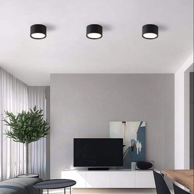 Emberlynn Surface Mounted Downlight Black Or White Kitchens - Black