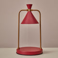 Leura Candle Warmer Lamp Stepless Dimming No Soot No Flame - Red