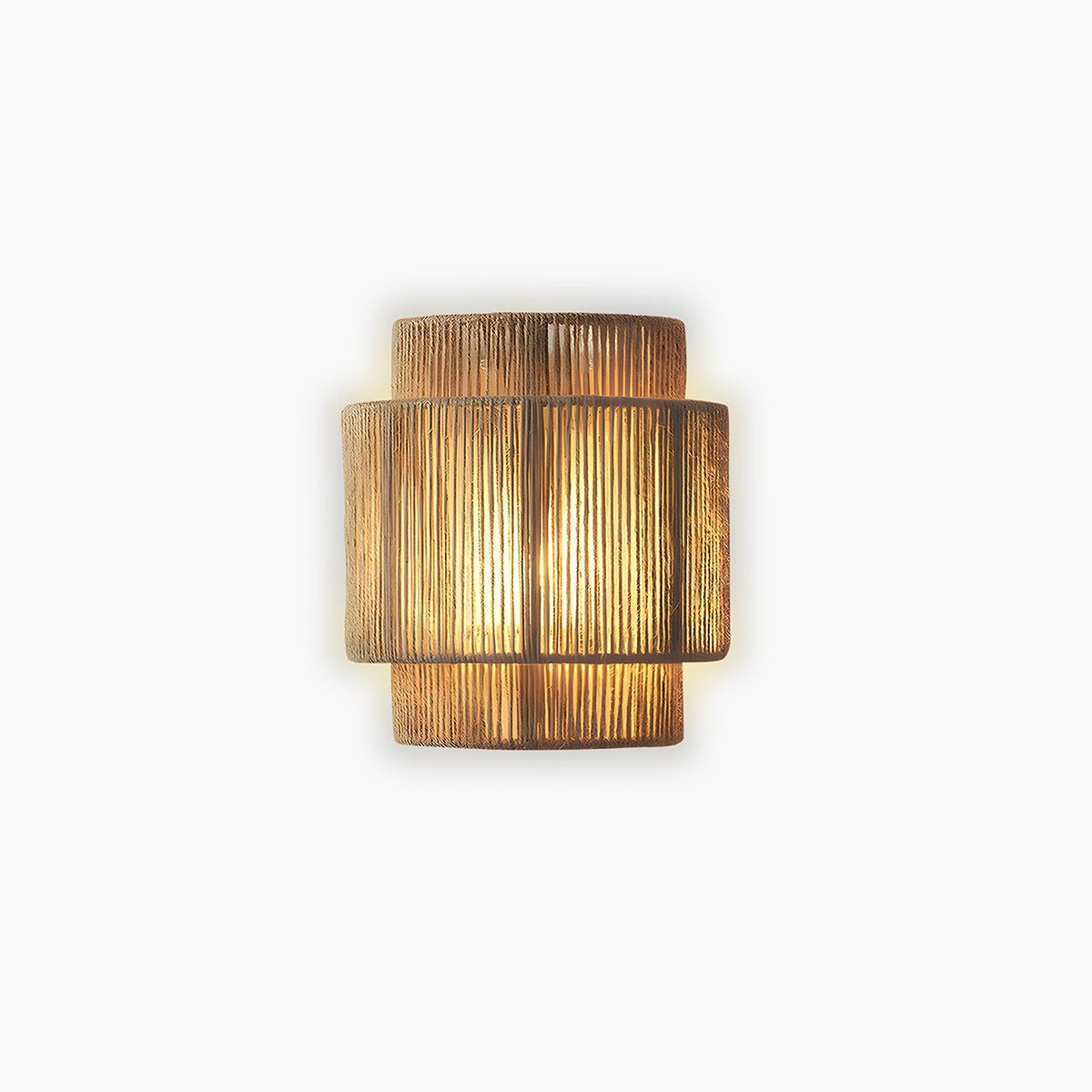 Sakura Wall Lamp Eco Friendly Materials Woven Rope Design - 200000795:29wall lamp;180:200002568Warm light - 