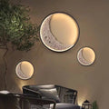 Twilight Moon Lamp Moon Lamp Geometric Design Textures - 40cm