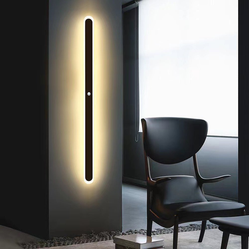 Lina Outdoor Wall Lamp Minimalist Metal Customizable - 40cm