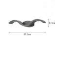 Lucia Outdoor Wall Lamp Modern Sleek Easy Installation - Black