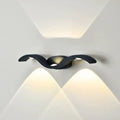 Lucia Outdoor Wall Lamp Modern Sleek Easy Installation - Black