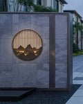 Kosciuszko Wall Light Outdoor Durable Gray Painted Frame - VKW - 230802144901 - ∅ 15.7″ x W 1.4″ / Dia 40cm x W 3.5cm