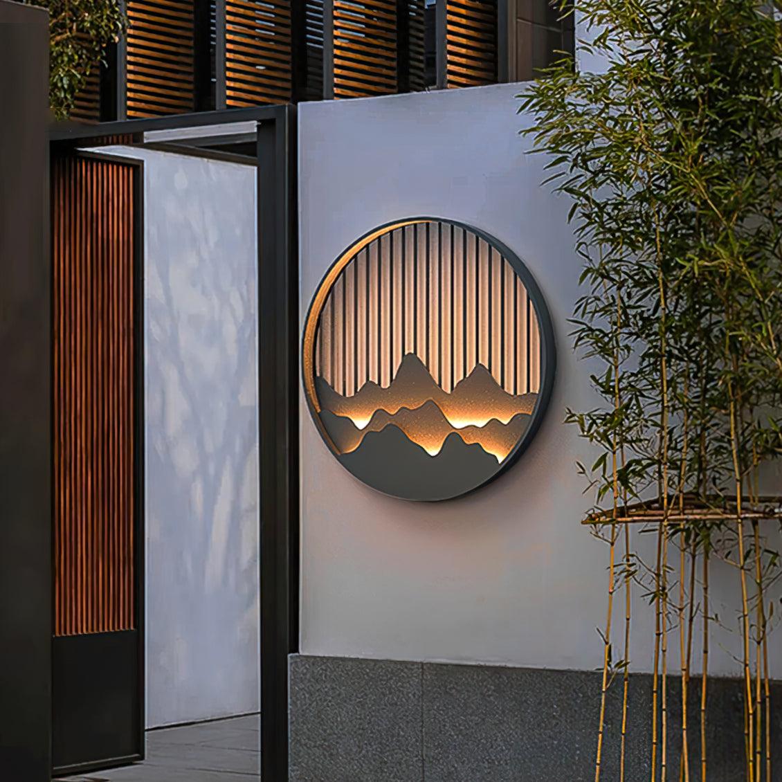 Kosciuszko Wall Light Outdoor Durable Gray Painted Frame - VKW - 230802144901 - ∅ 15.7″ x W 1.4″ / Dia 40cm x W 3.5cm
