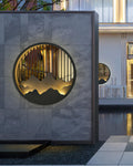 Kosciuszko Wall Light Outdoor Durable Gray Painted Frame - VKW - 230802144901 - ∅ 15.7″ x W 1.4″ / Dia 40cm x W 3.5cm