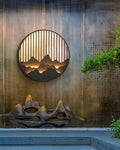 Kosciuszko Wall Light Outdoor Durable Gray Painted Frame - VKW - 230802144901 - ∅ 15.7″ x W 1.4″ / Dia 40cm x W 3.5cm
