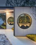 Kosciuszko Wall Light Outdoor Durable Gray Painted Frame - VKW - 230802144901 - ∅ 15.7″ x W 1.4″ / Dia 40cm x W 3.5cm