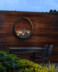 Kosciuszko Wall Light Outdoor Durable Gray Painted Frame - VKW - 230802144901 - ∅ 15.7″ x W 1.4″ / Dia 40cm x W 3.5cm