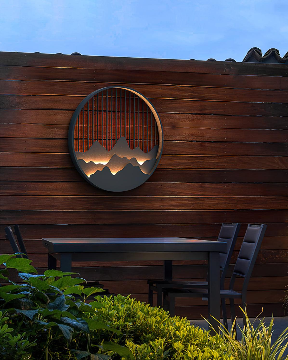 Kosciuszko Wall Light Outdoor Durable Gray Painted Frame - VKW - 230802144901 - ∅ 15.7″ x W 1.4″ / Dia 40cm x W 3.5cm