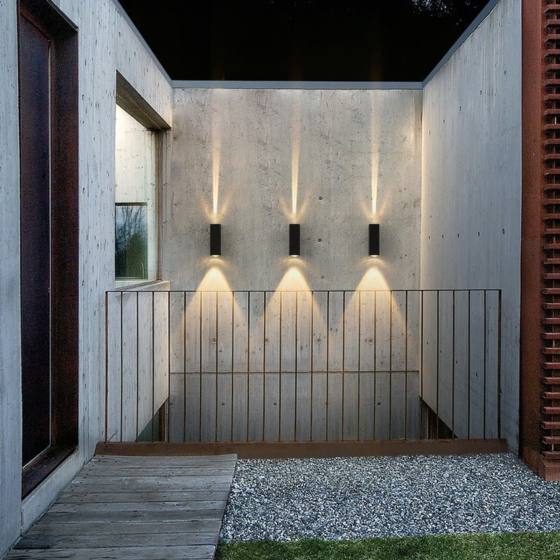 Melinda LED Wall Sconce Rectangular Design Upward Glow - BL001H12B - H 4.7“