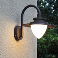 Karylle Outdoor Wall Light Pine Cone Inspired Waterproof - Sand Black