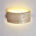 Garielle Travertine LED Wall Lamp Travertine IP65Waterproof - Beige