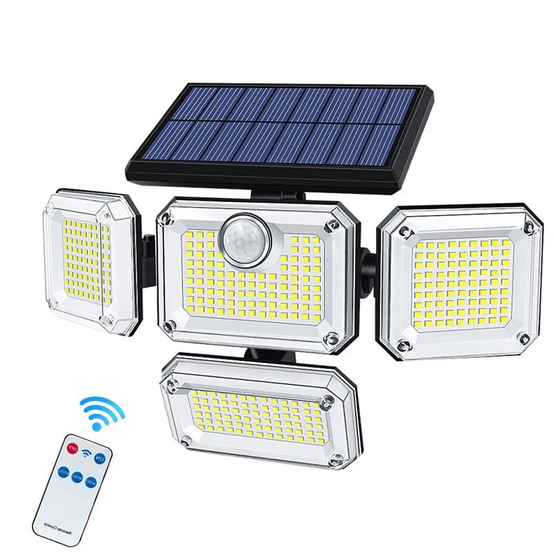 Solar Garden Lamp – Adjustable Head Outdoor Light - Duvelix
